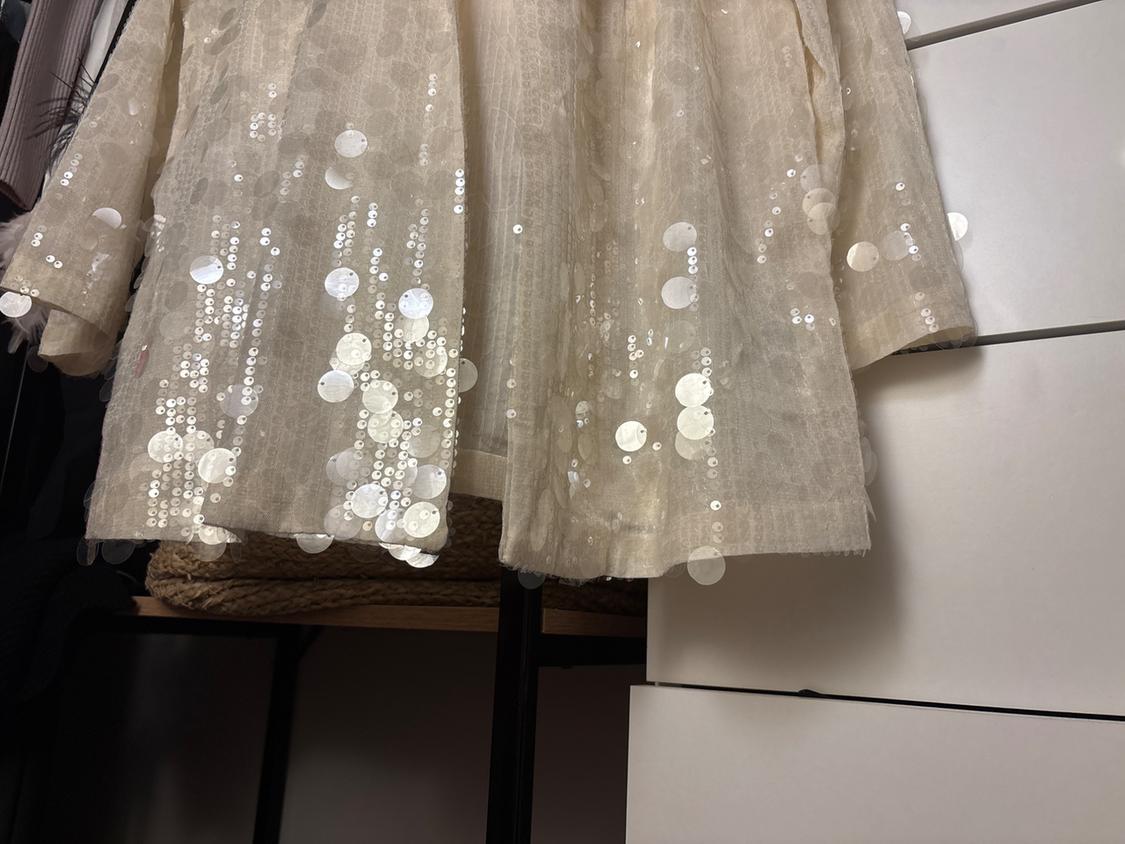 OPEN BLAZER WITH SEQUINS - Image 2