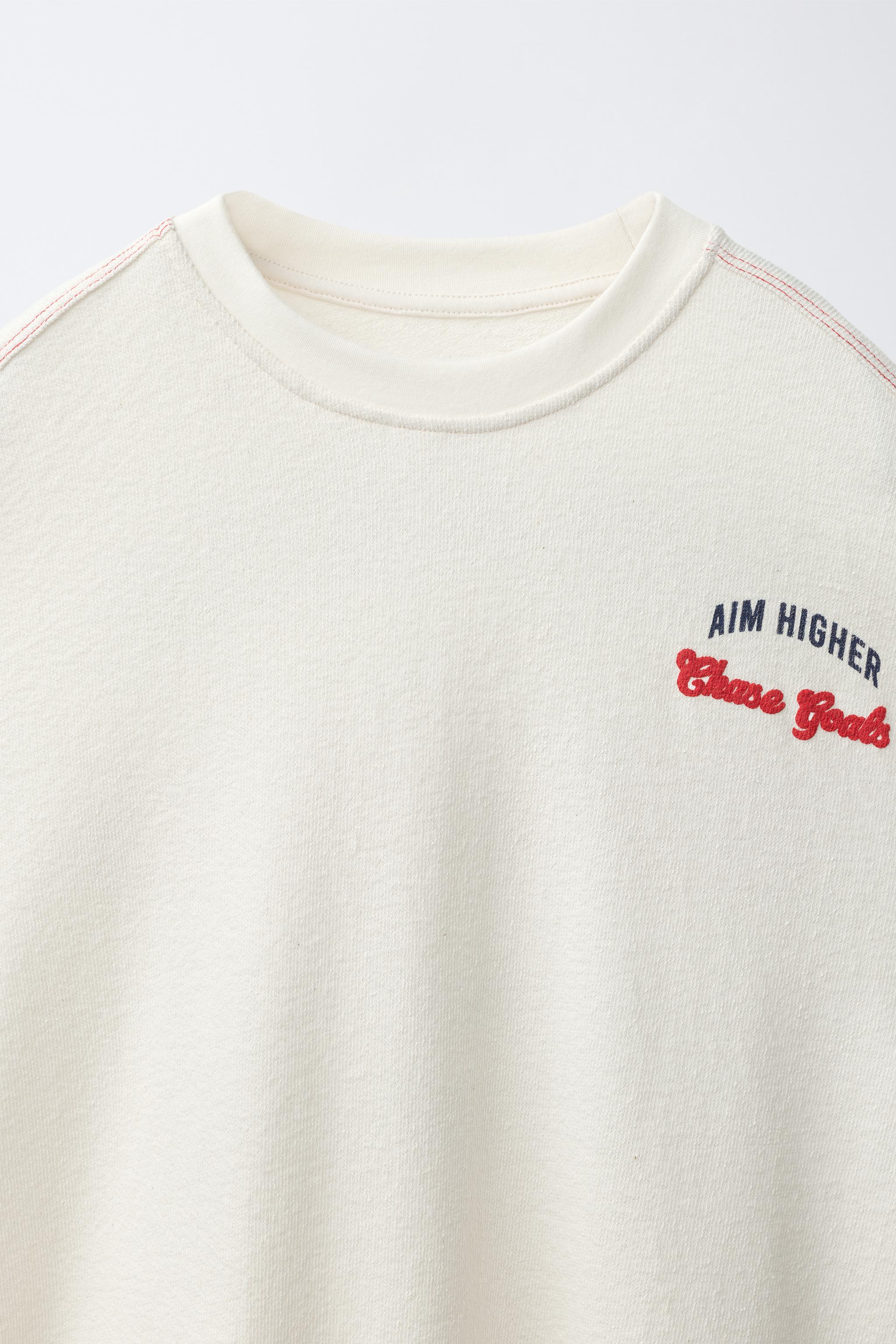 TEXT PRINT T-SHIRT
