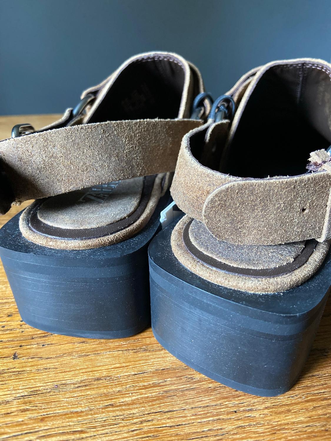 LEATHER BIKER CLOGS - Image 3