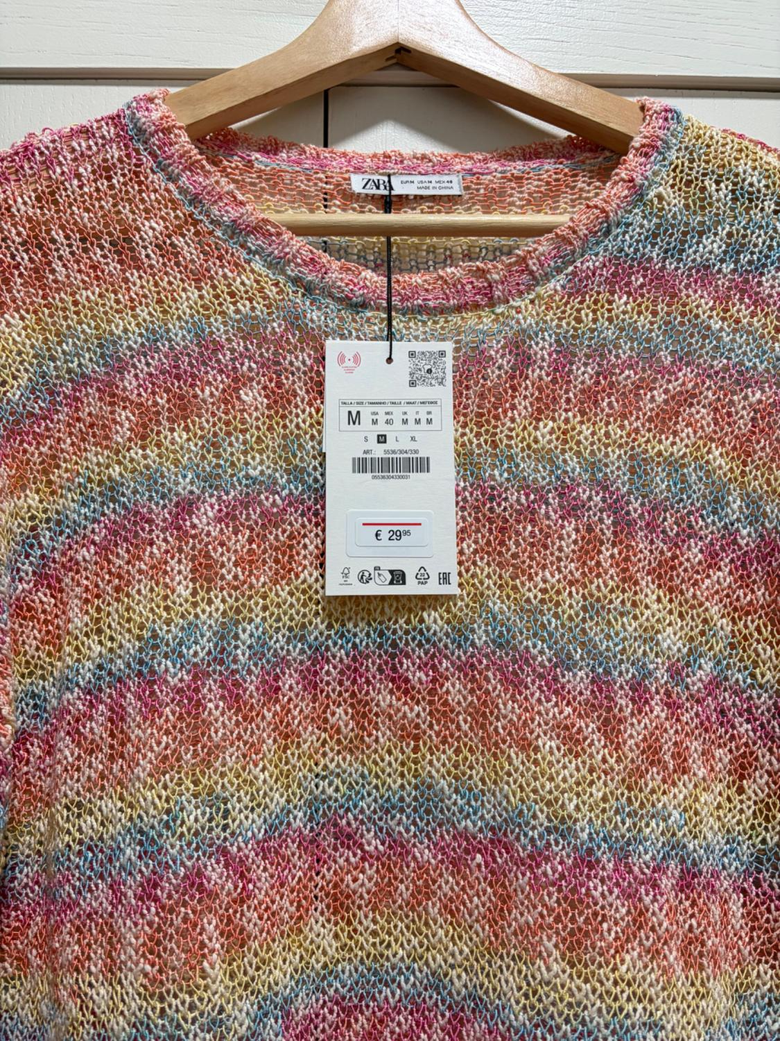 INSIDE OUT-EFFECT TEXTURED SWEATER - Image 2