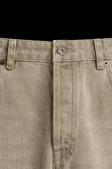 SLIM FIT STRAIGHT-LEG JEANS - Earth by Zara