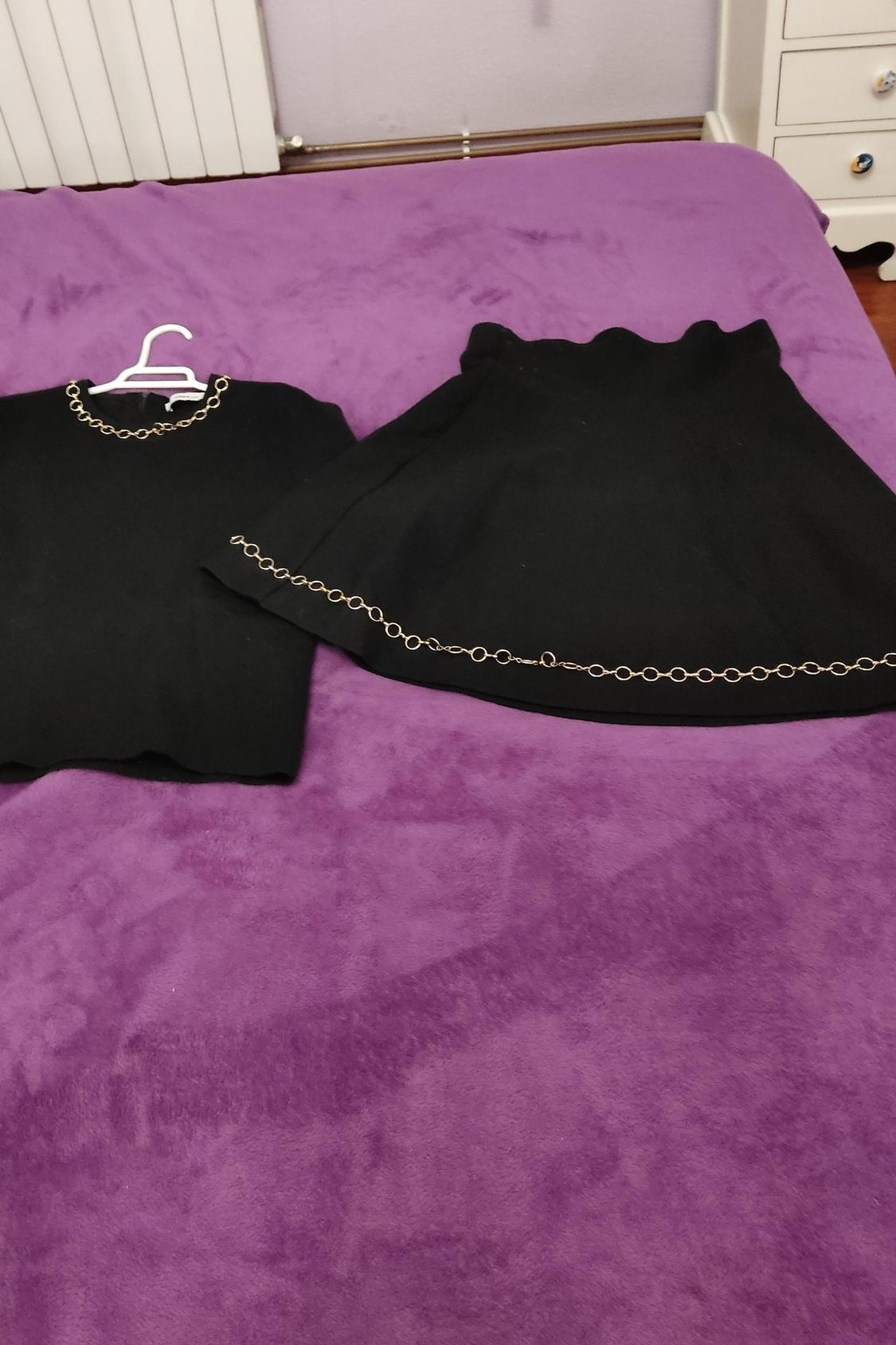 MINI SKIRT WITH CHAIN DETAIL - Image 2