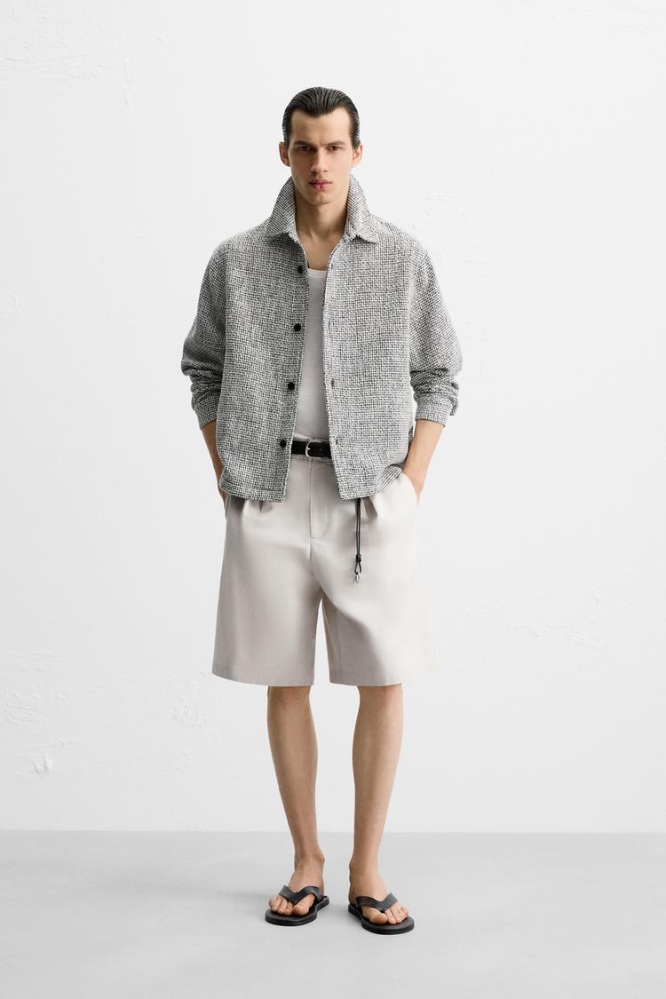 Surchemise Veste à Carreaux Homme Zara Veste Surchemise Zara