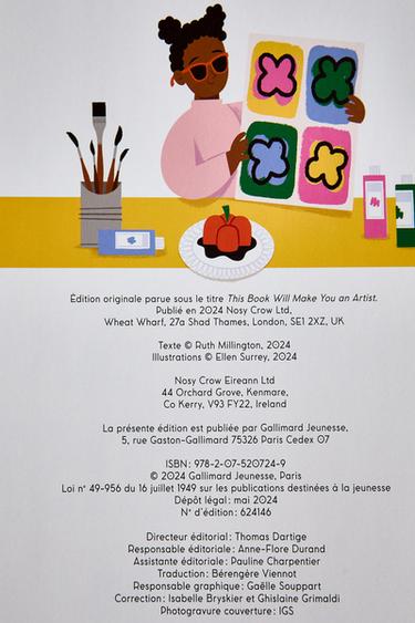 CE LIVRE FERA DE TOI UN ARTISTE CHILDREN'S BOOK - Multicoloured by Zara - Image 4