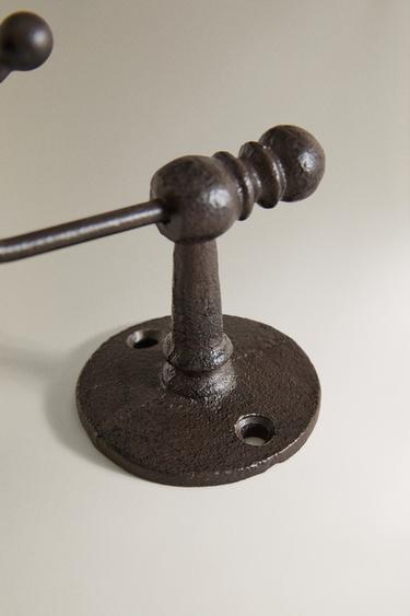CAST IRON HOOK - Black by Zara - Image 2