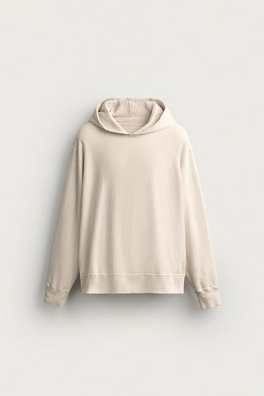 Zara 2026 TANAKA NY TYO LTD.© HOODIE - Oyster-white