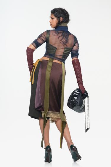 LIMITED EDITION 100% LEATHER LONG GLOVES — Maroon 2