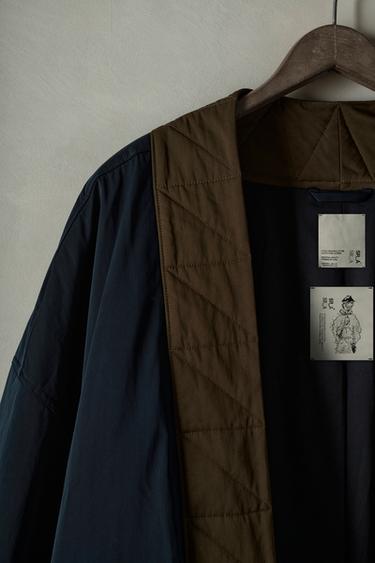 PADDED TECHNICAL COAT X SR_A - Navy blue by Zara - Image 2