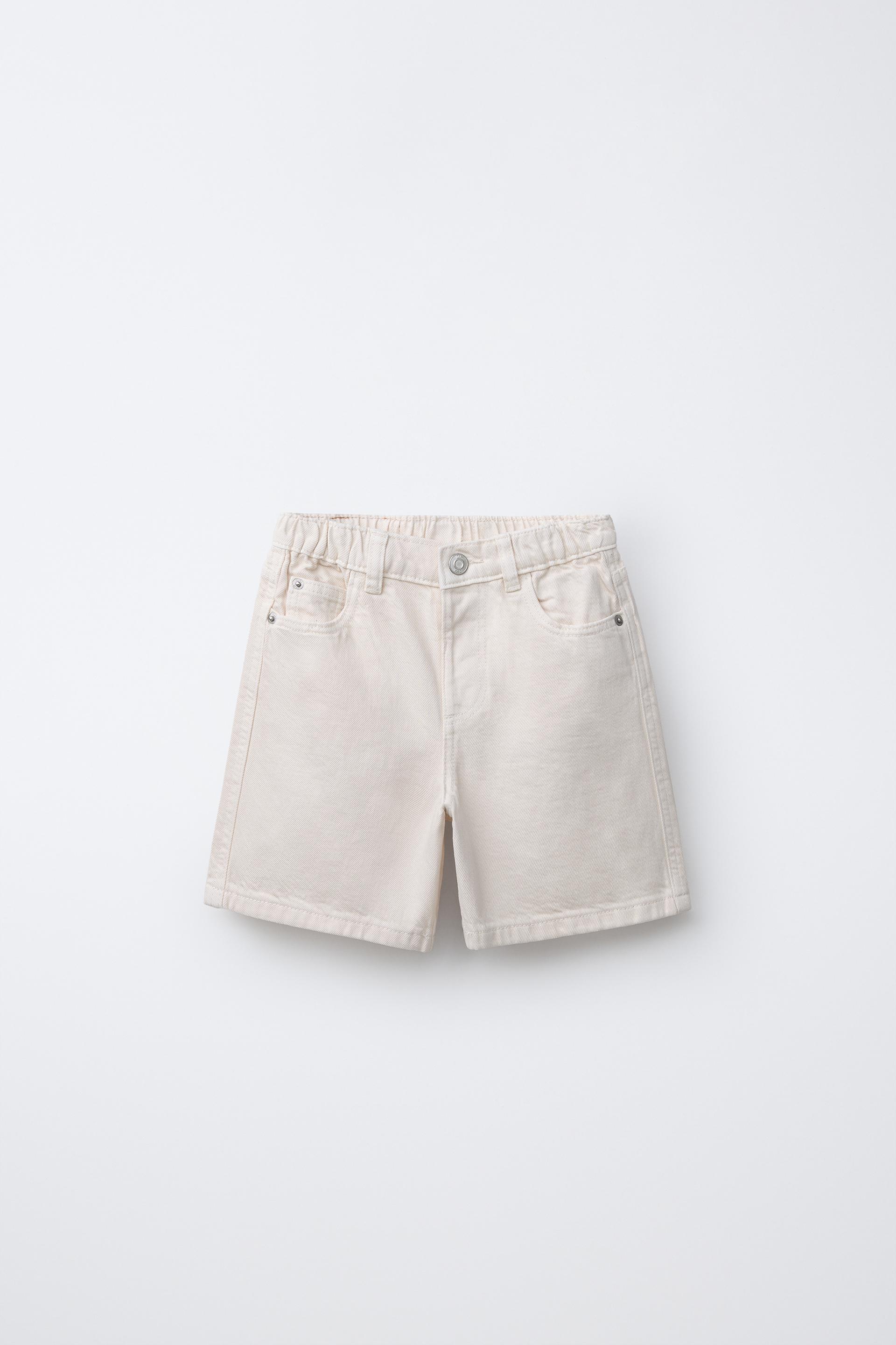 Baggy Denim Bermuda Shorts