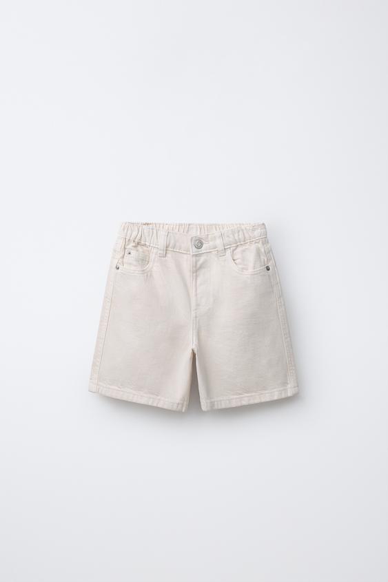 BERMUDA DENIM BAGGY - Cru da Zara - Imagem 0