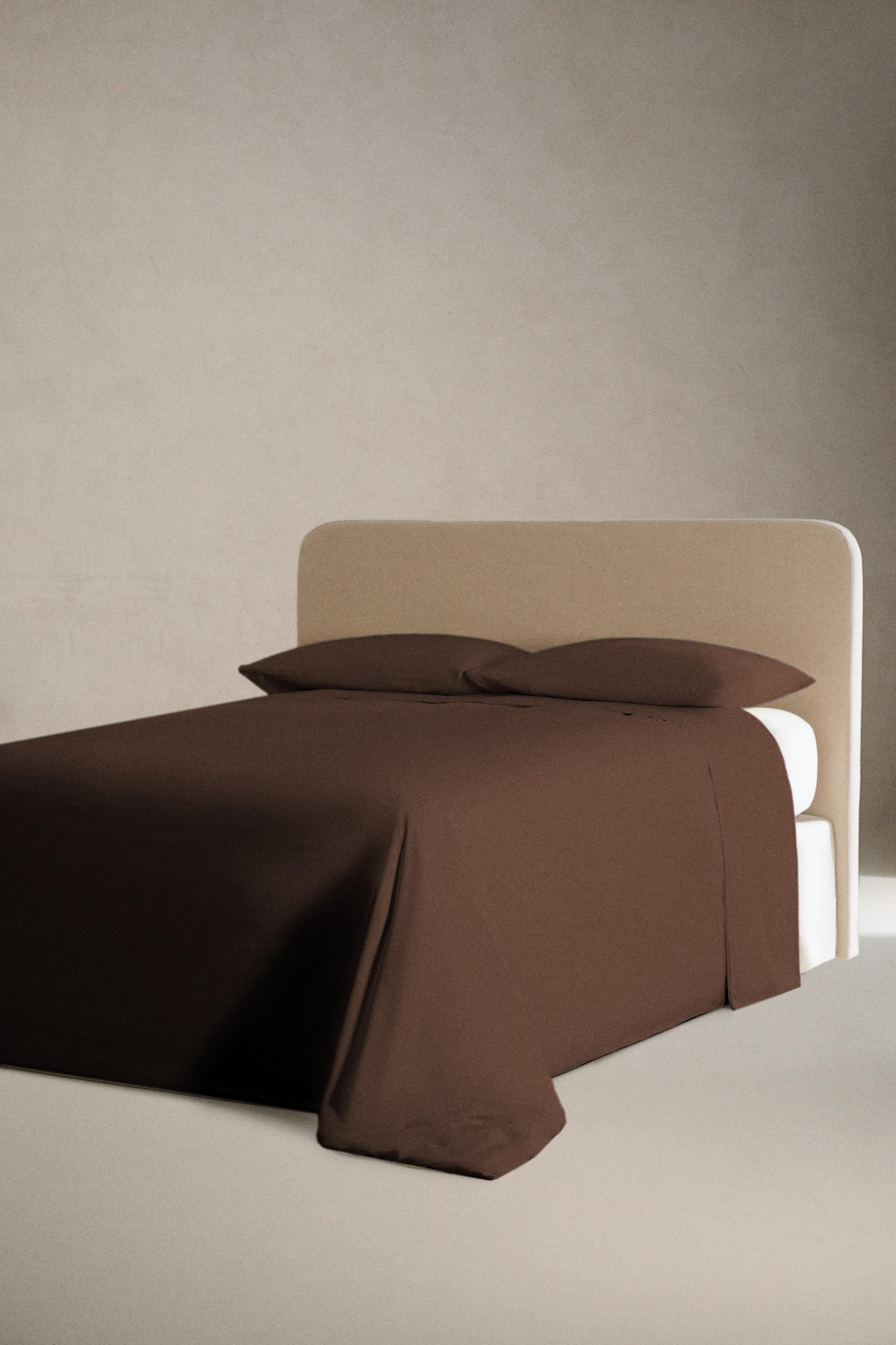 PERCALE COTTON FLAT SHEET (200 THREAD COUNT)