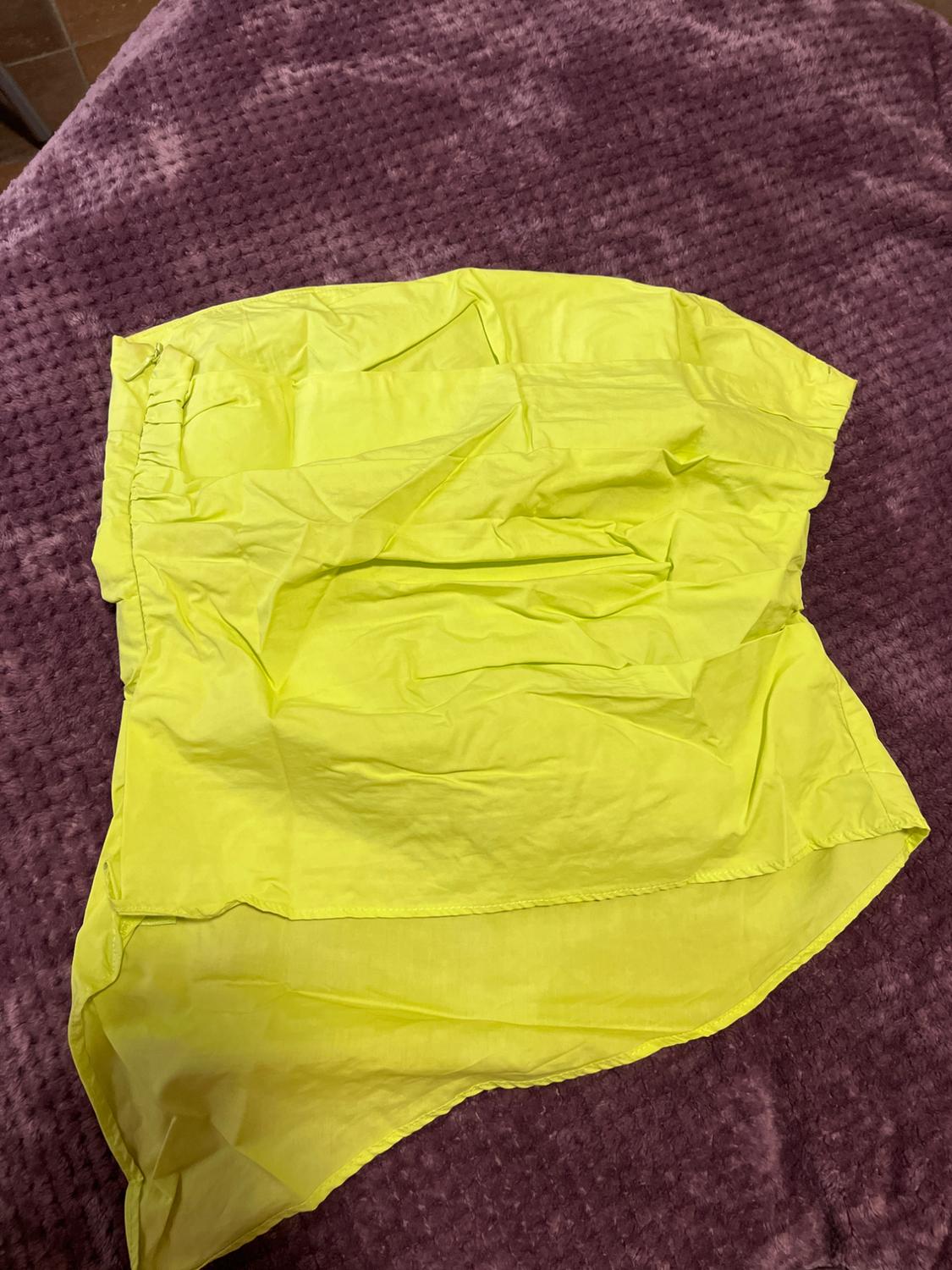 POPLIN STRAPLESS TOP - Image 2
