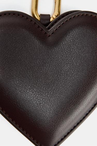 HEART CHARM - Burgundy Red by Zara - Image 6