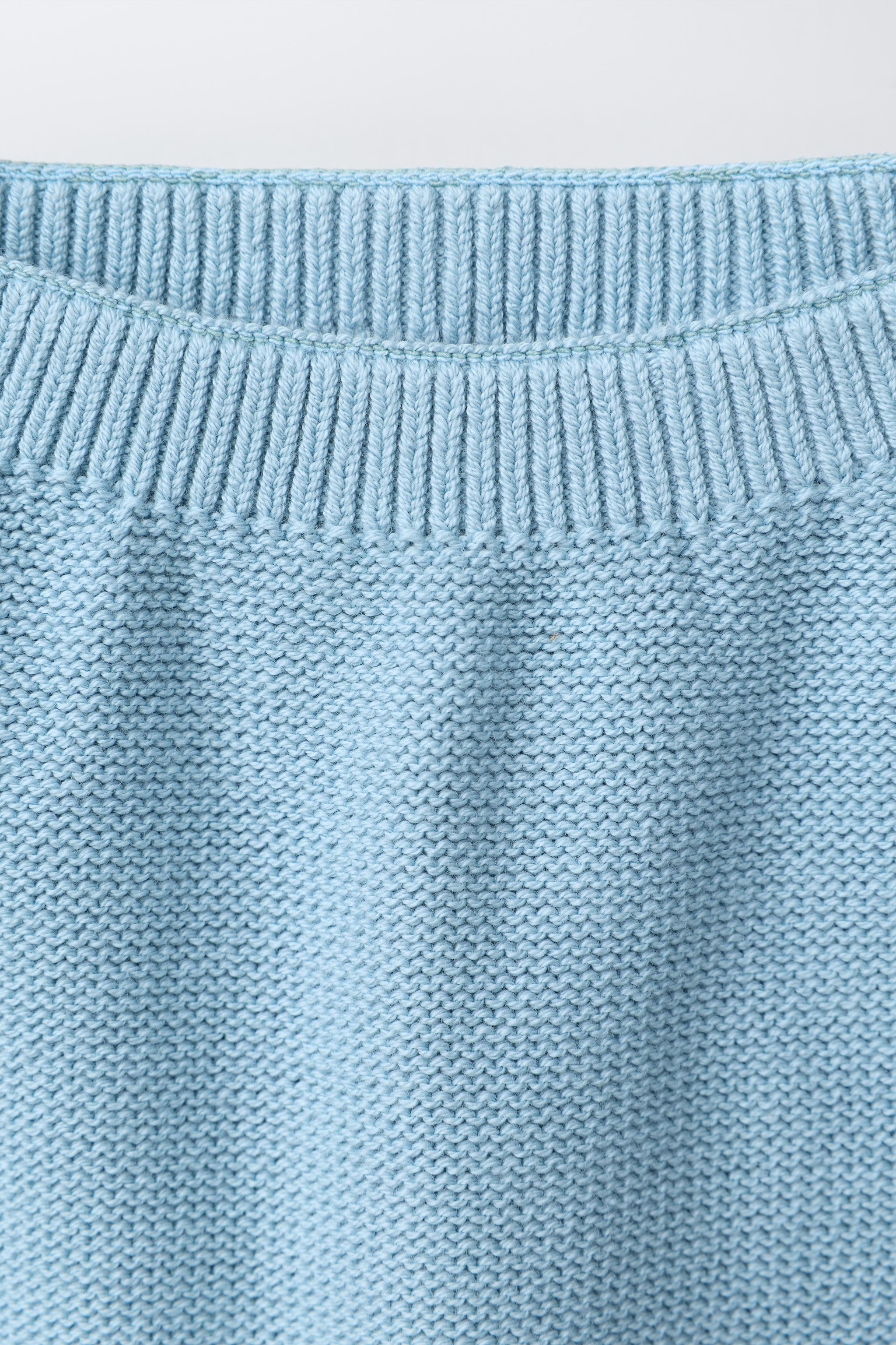 FISH APPLIQUÉ KNIT PANTS