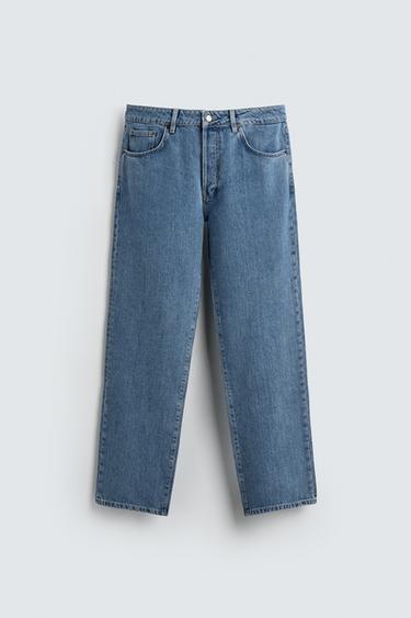 JEANS STRAIGHT FIT - Azul de Zara - Imagen 0