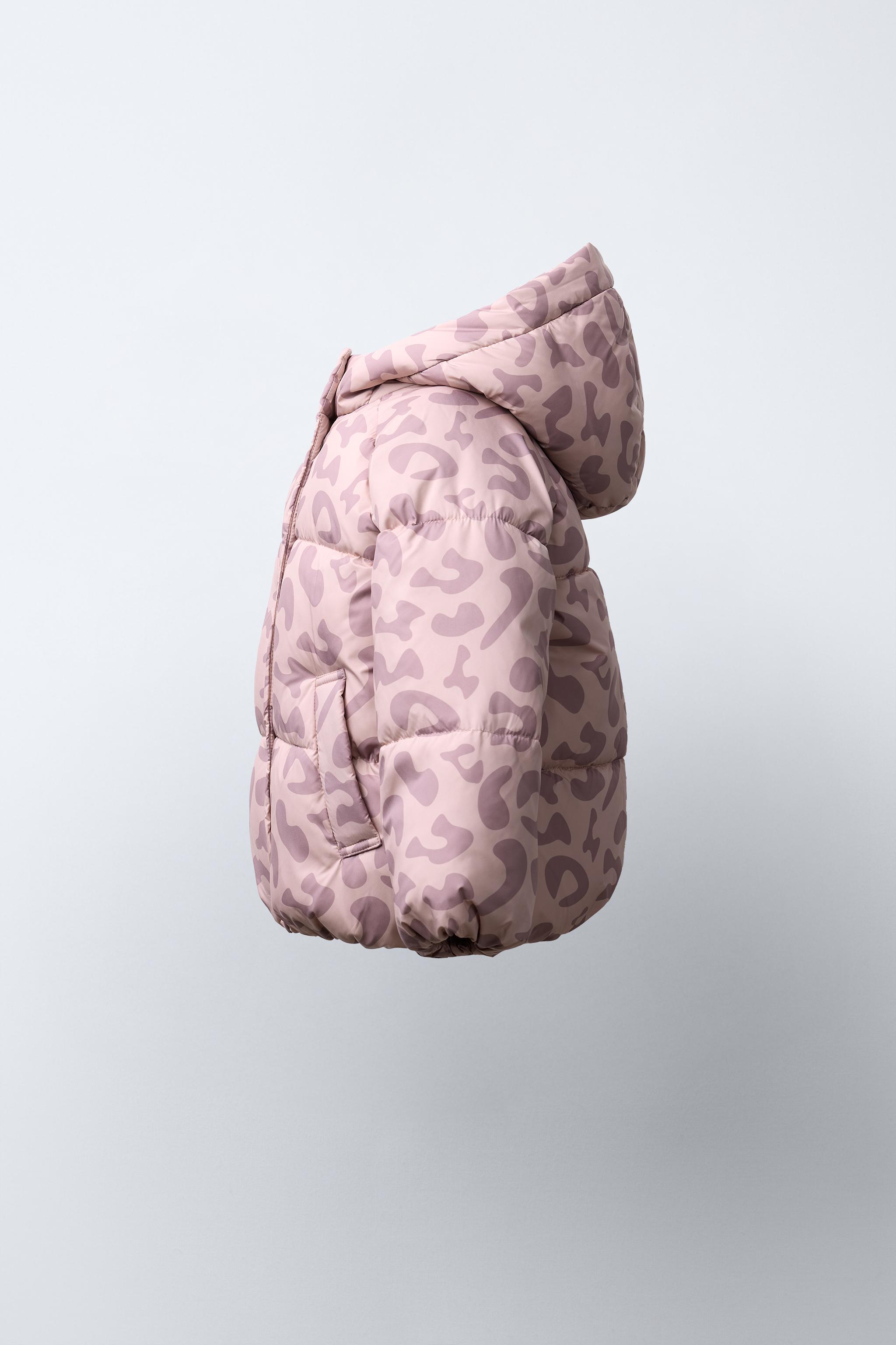 ANIMAL PRINT WATER REPELLENT COAT