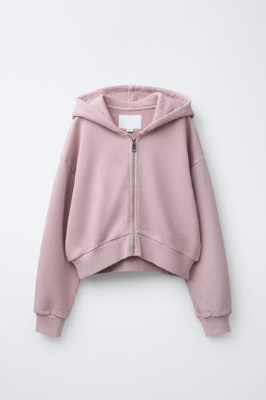 GARMENT DYED HOODIE - Pink by Zara - Image 0