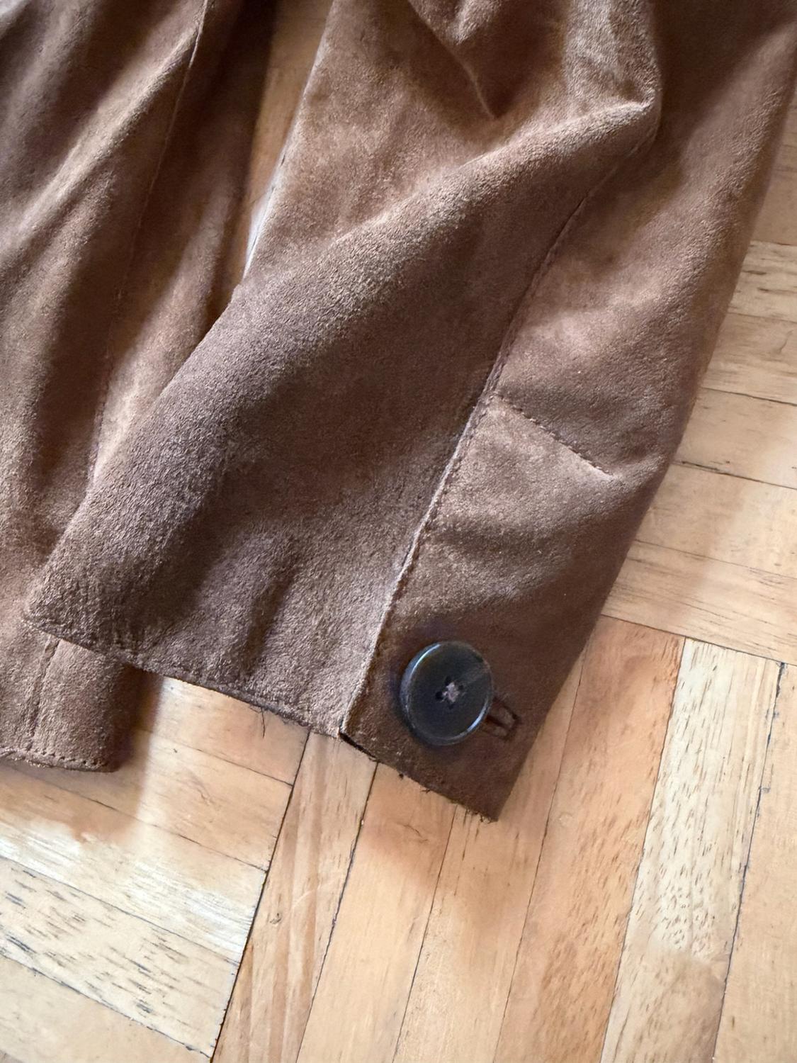 SUEDE LEATHER OVERSHIRT - Image 6
