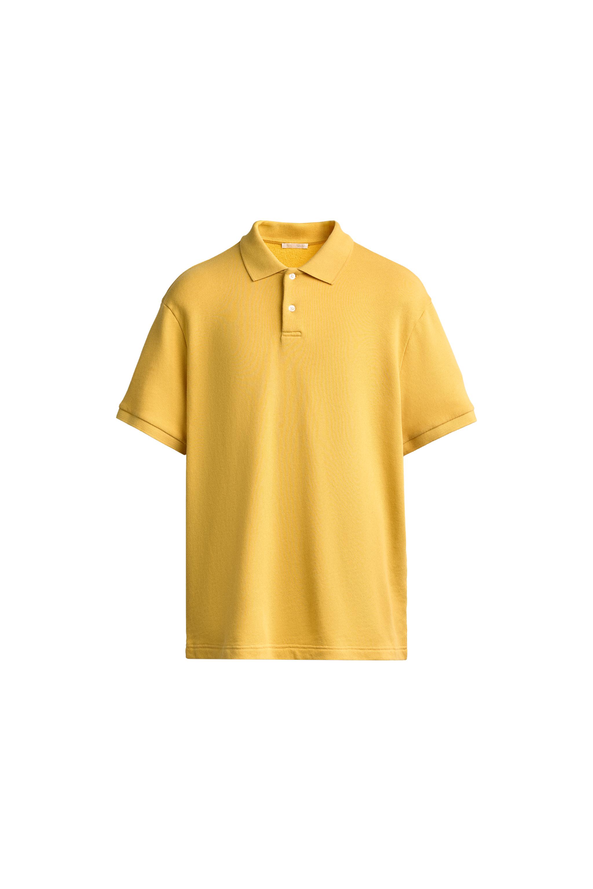 SUDADERA POLO REGULAR FIT MANGA CORTA