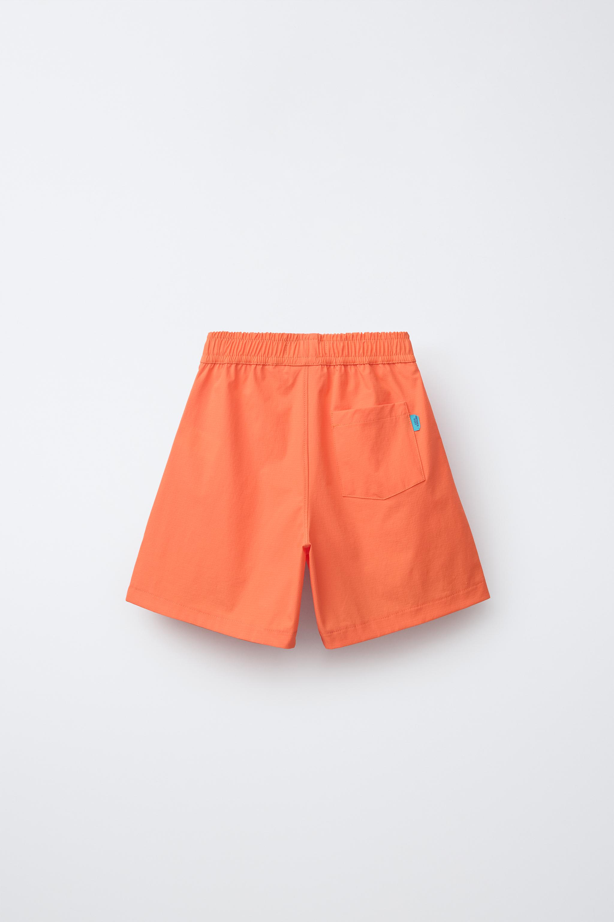 Детские шорты Zara TECHNICAL T-SHIRT AND BERMUDA SET — фото 5