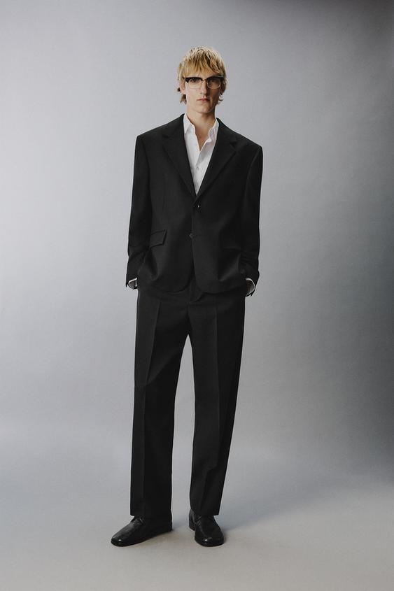 100% WOOL SUIT PANTS from Zara - $119