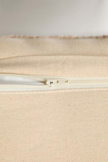 HOUSSE DE COUSSIN EFFET VINTAGE - Bleu de Zara - Image 3