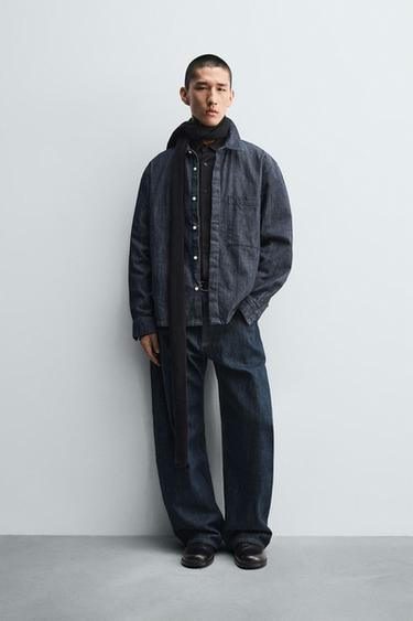 JEANS BALLOON FIT - Índigo de Zara - Imagen 0