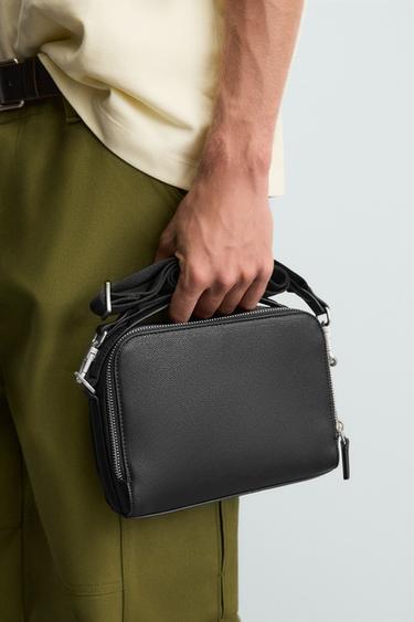 UMHÄNGETASCHE MIT STRUKTUR - Schwarz von Zara - Bild 0