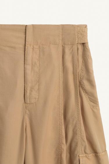 SHORT FLUIDE 16 - Écru de Zara - Image 6