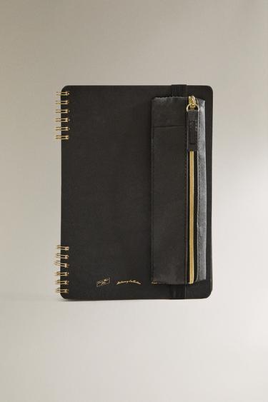 A5 NOTEBOOK CASE - Black by Zara - Image 0
