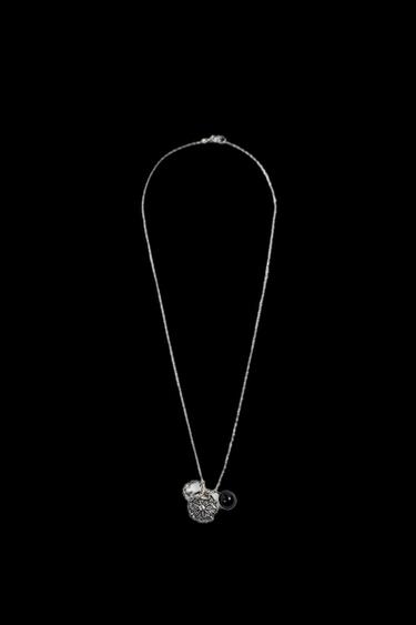 KETTE MIT KOMBINIERTEN ANHÄNGERN - Silber von Zara - Bild 0