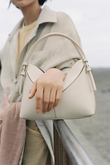 BOLSO MINI SACA - Crudo de Zara - Imagen 0