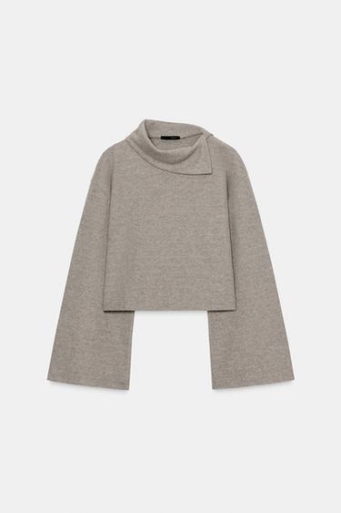 SOFT JUMPER - Mink marl by Zara