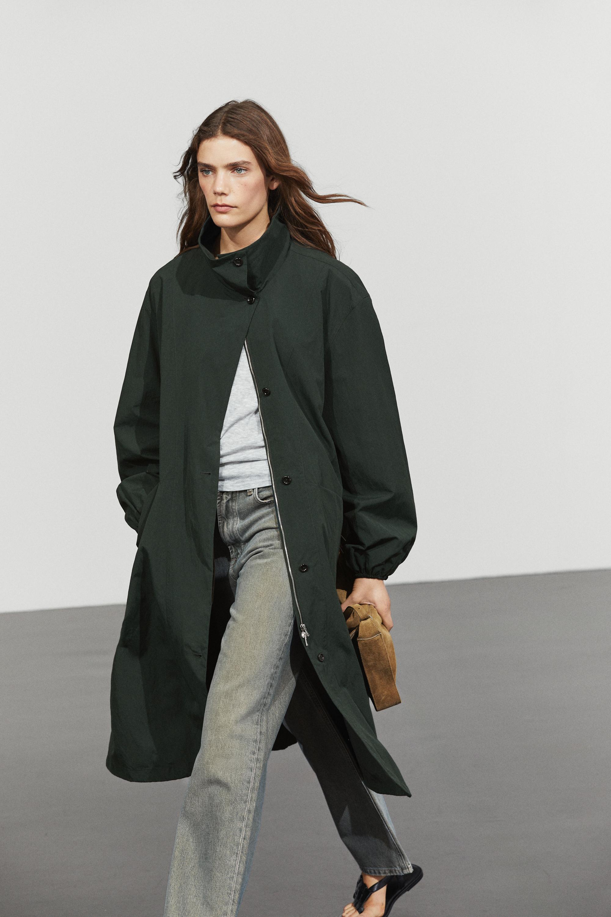 Long technical parka — 567