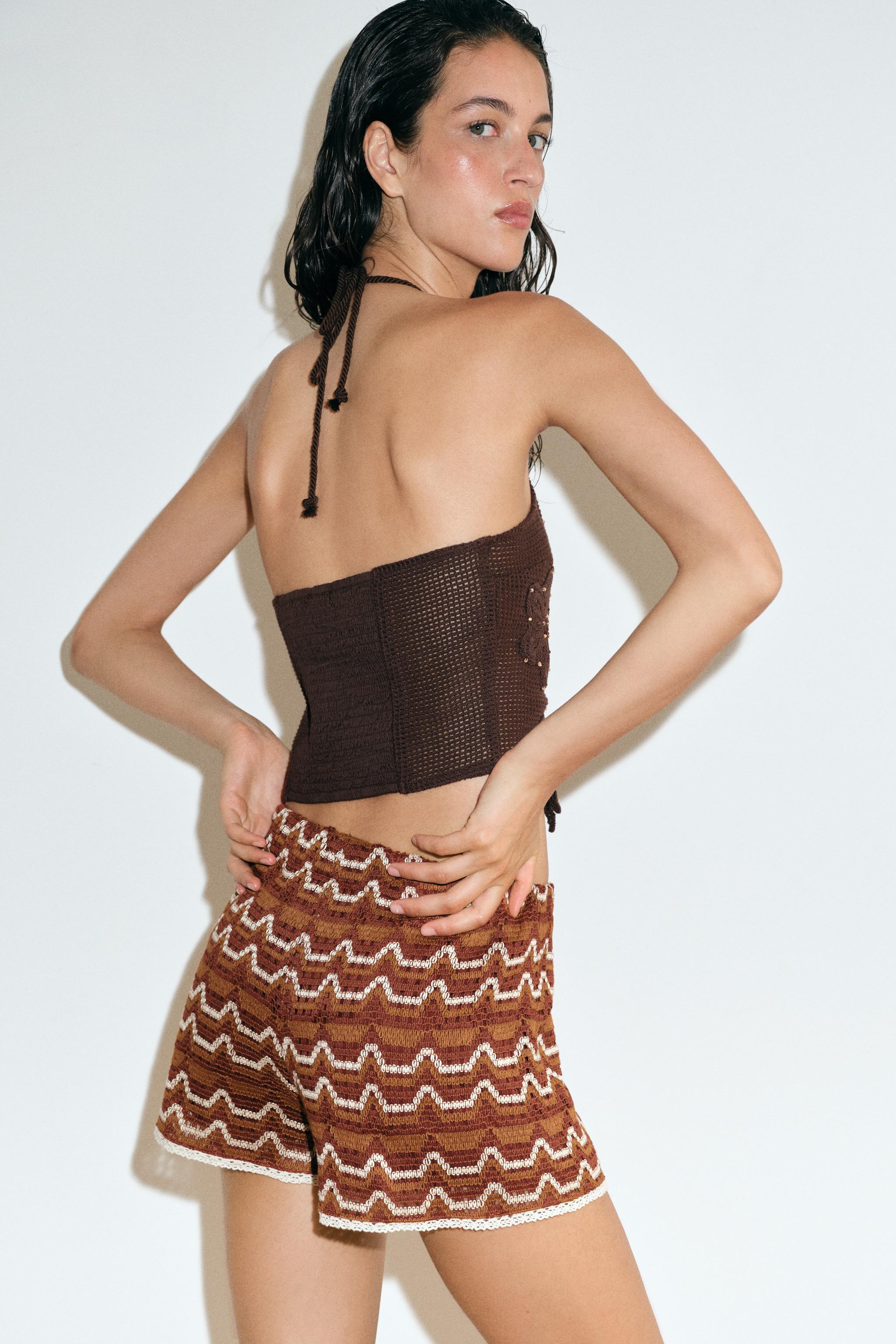 SHORT EN CROCHET