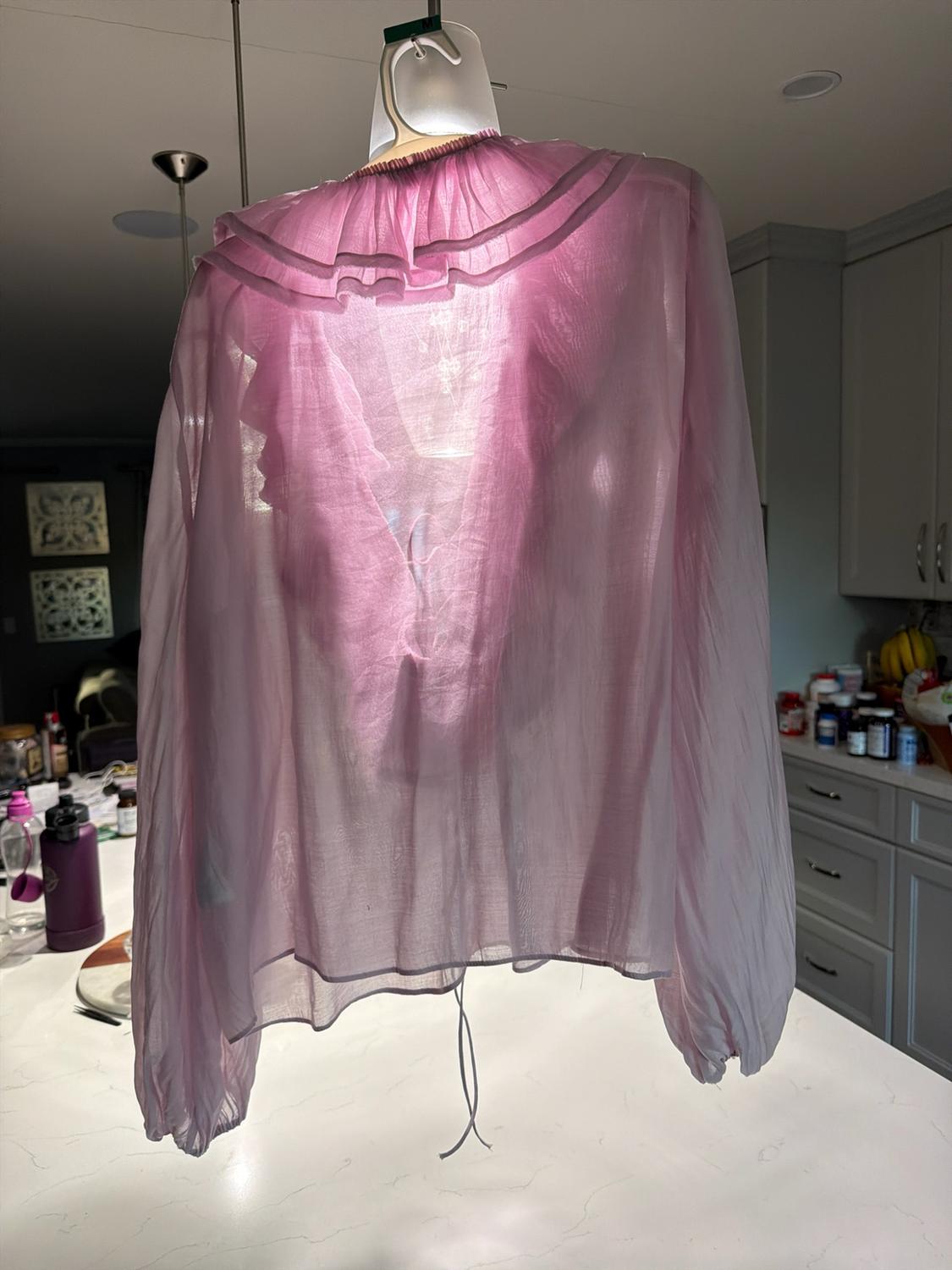 RUFFLED BLOUSE ZW COLLECTION - Image 5