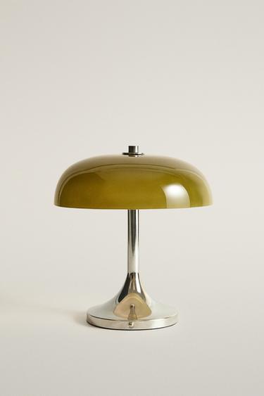 WIRELESS METAL HEMISPHERICAL MINI LAMP — Green 2