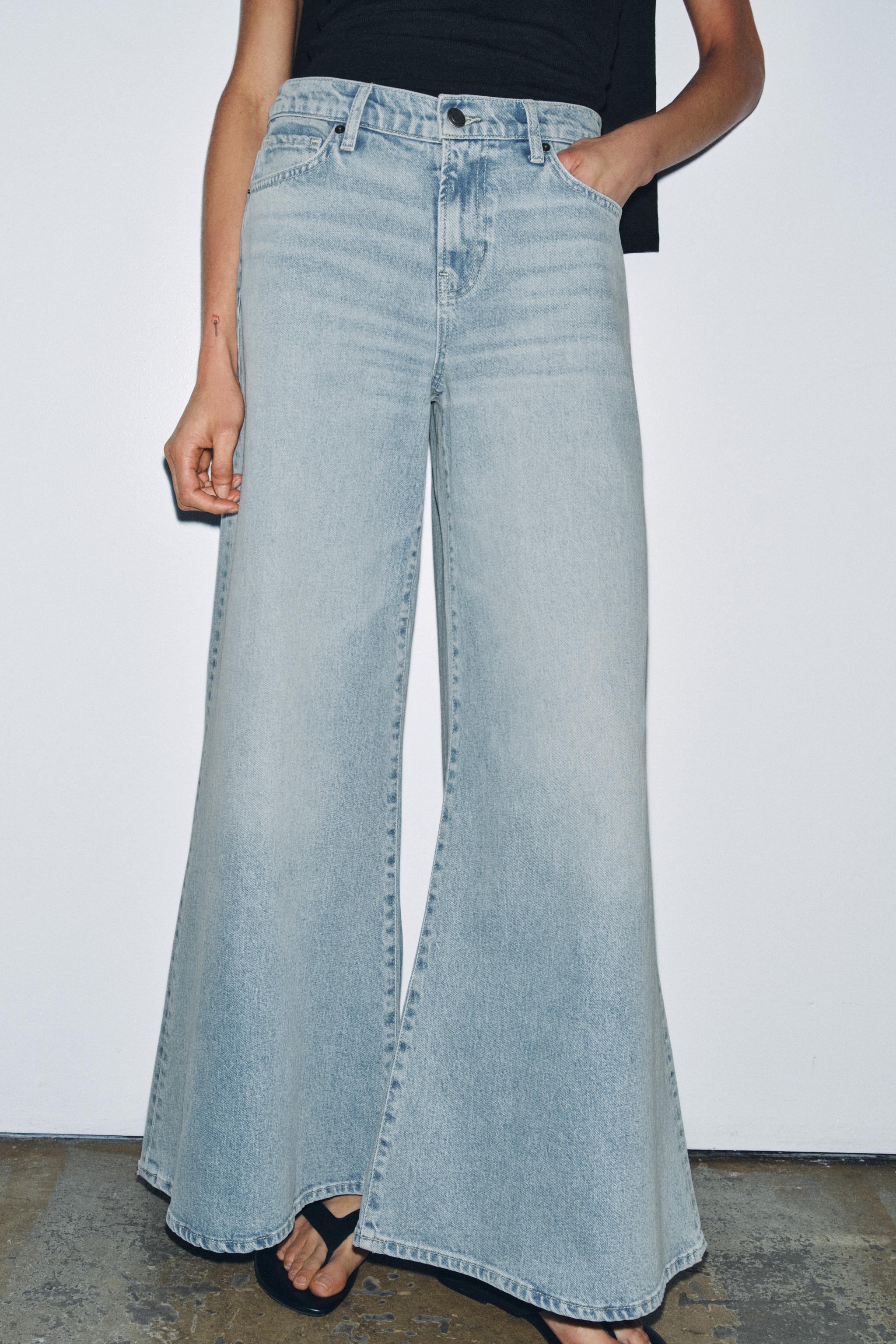 ZW COLLECTION MAXI DÜŞÜK BEL GENİŞ PAÇA JEAN - Görsel 2