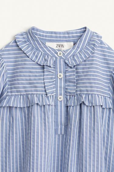 LIMITED EDITION STRIPED DRESS - striped by Zara - Image 6