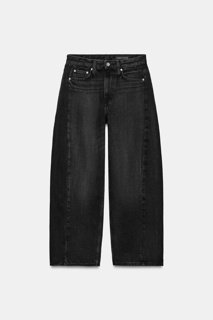 Jeans ZW Collection de tiro medio y corte relajado hasta el tobillo 4