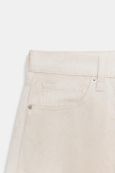 JEAN ZW COLLECTION JUPE-CULOTTE TAILLE MOYENNE - Pierre de Zara - Image 8