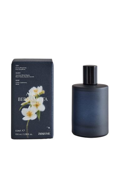 Zara (100 ML) AQUA BERGAMOTA FABRIC FRESHENER - Pastel green