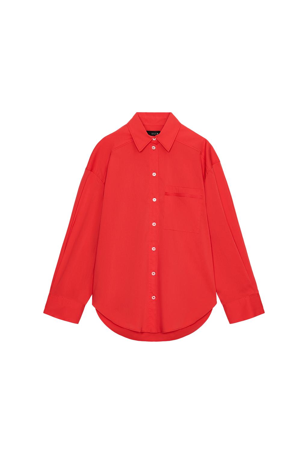 OVERSIZED POPLIN SHIRT - image 3