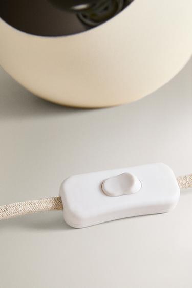 SEMI SPHERE TABLE LAMP - White by Zara - Image 4