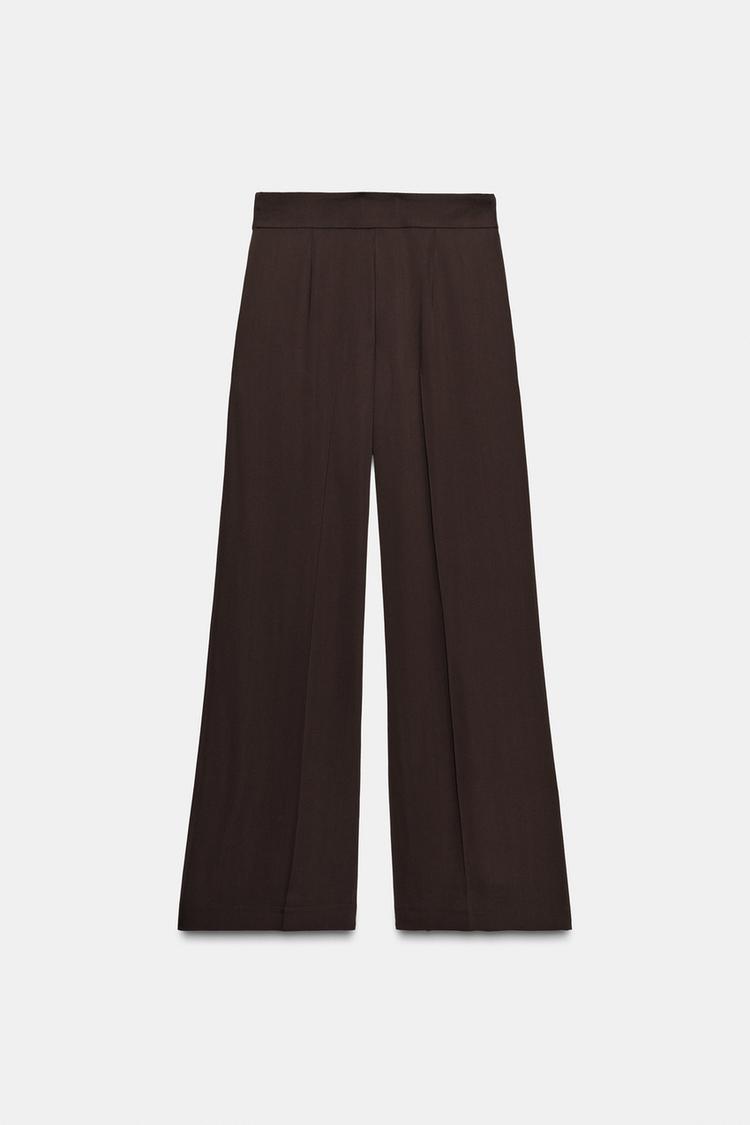 FLOWY PANTS WITH DARTS ZW COLLECTION