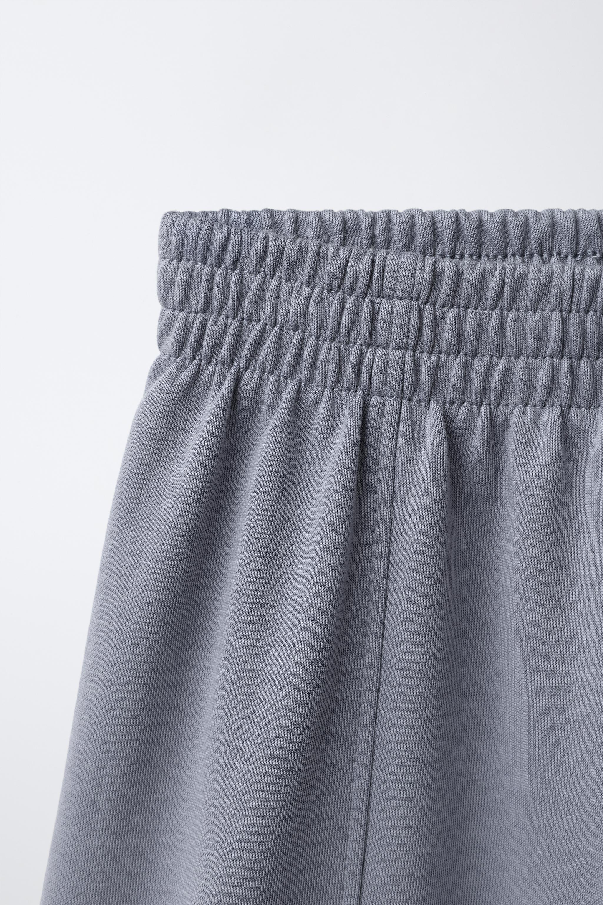 Детские брюки Zara INTERLOCK WIDE LEG PANTS — фото 3