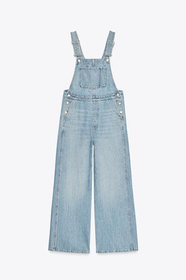 TRF DENIM DUNGAREES - Light blue by Zara - Image 6