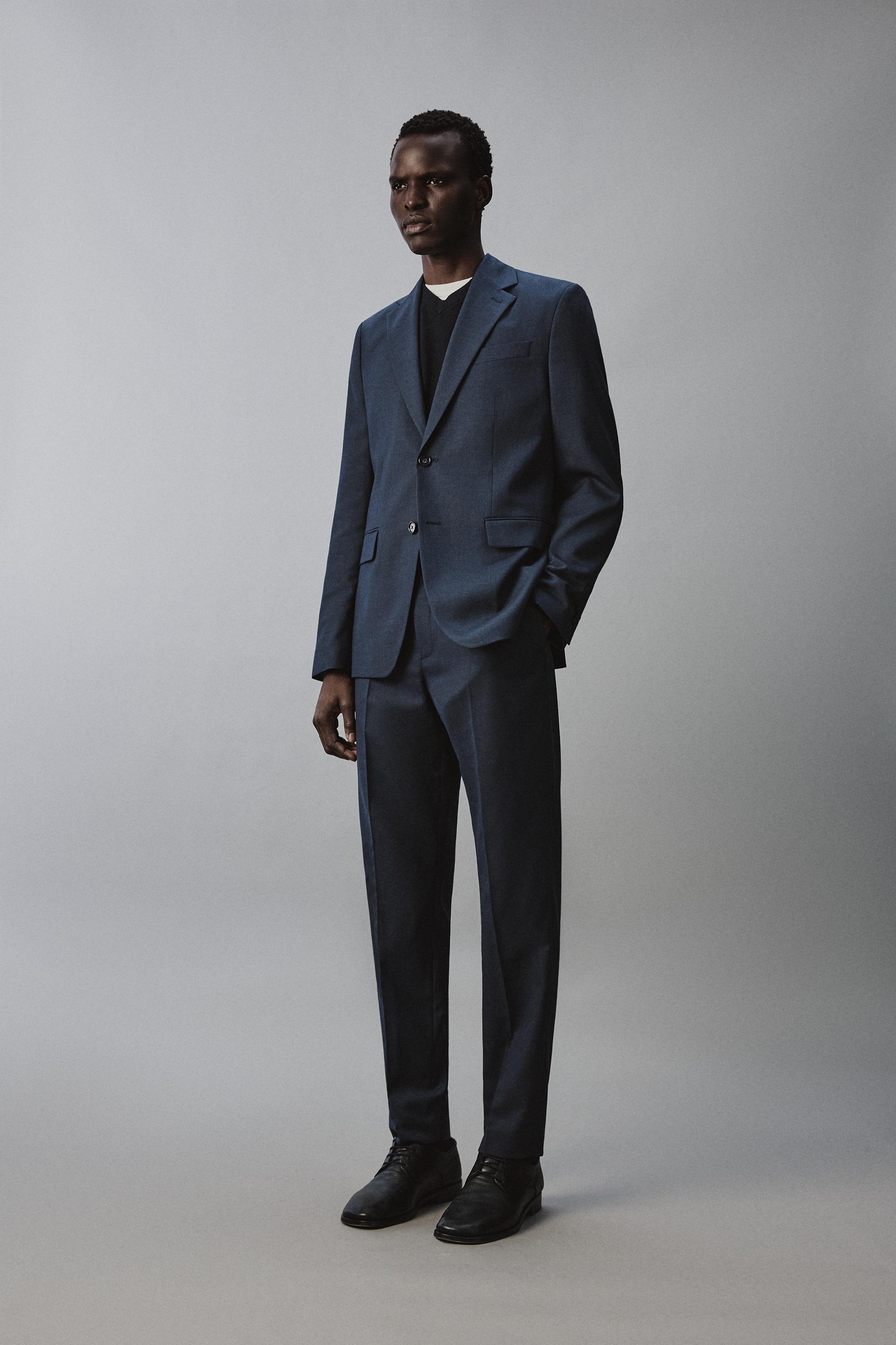 VESTE DE COSTUME À CARREAUX