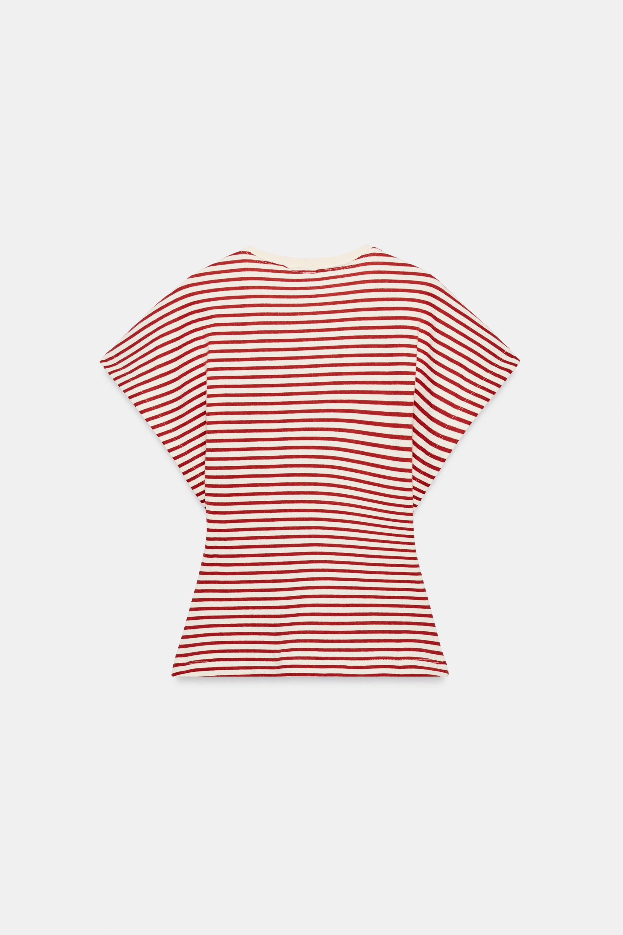 SLIM FIT STRIPED T-SHIRT