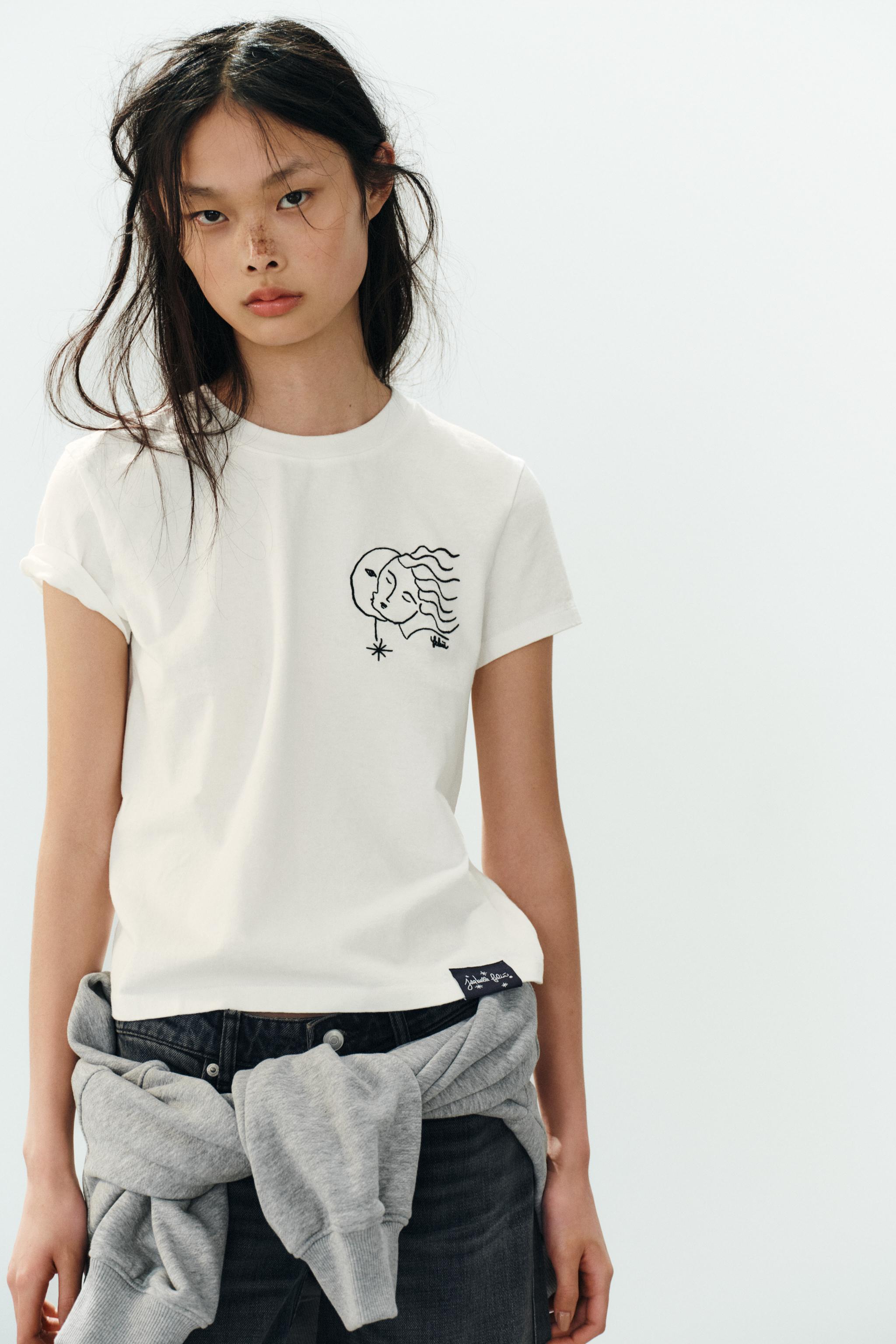 CAMISETA BORDADO ISABELLE FELIU